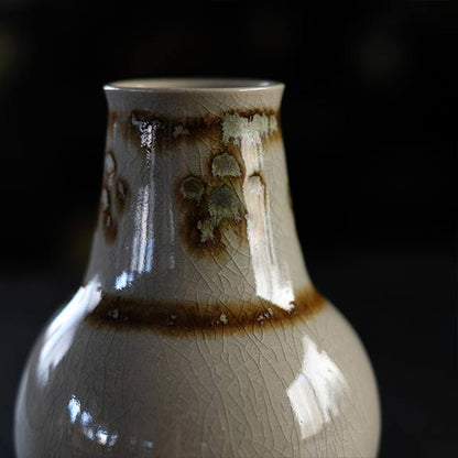 Manoyama ware Tamura Agawa small vase