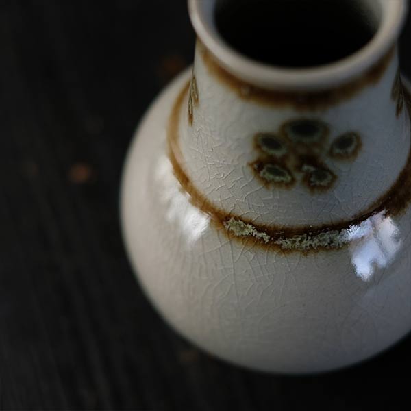 Manoyama ware Tamura Agawa small vase