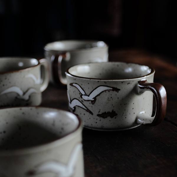 STONEWARE Soup Cup