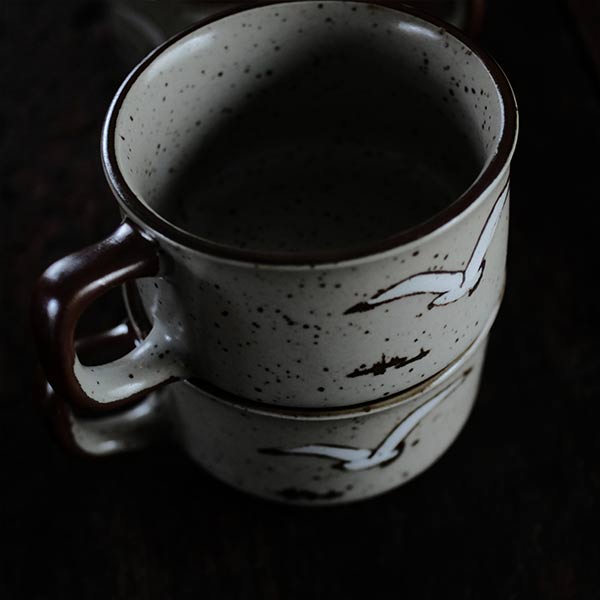 STONEWARE Soup Cup