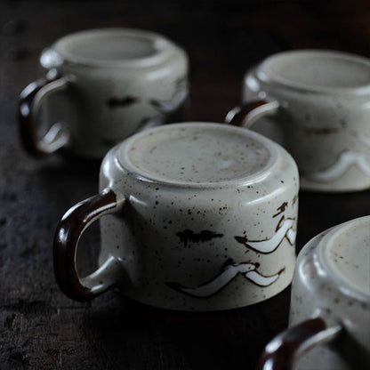 STONEWARE Soup Cup