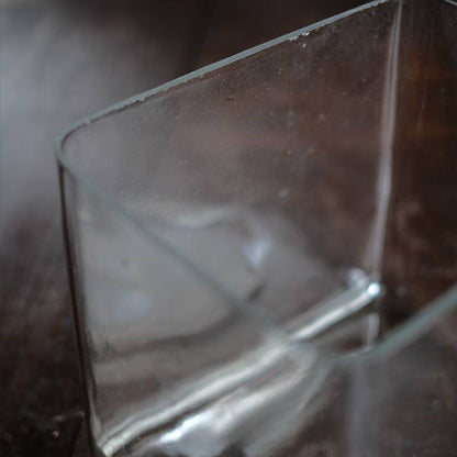 square glass aquarium
