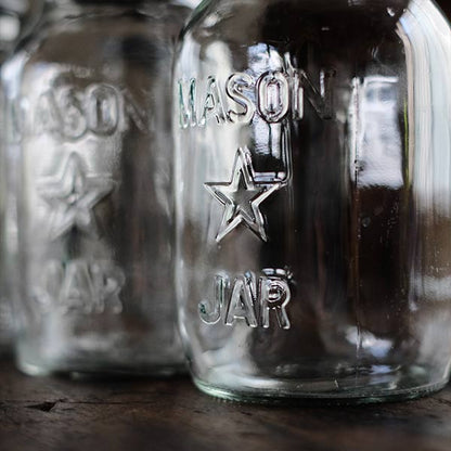 Five Point Star Mason Jar 32oz 1970年代