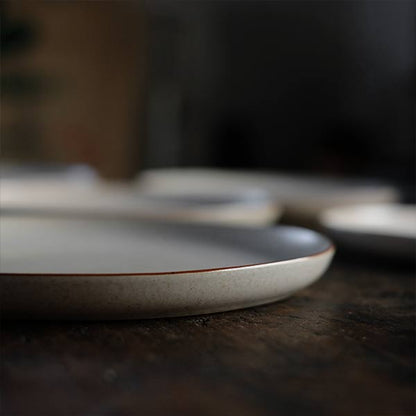 STONEWARE Large Plate φ27cm (Deadstock)