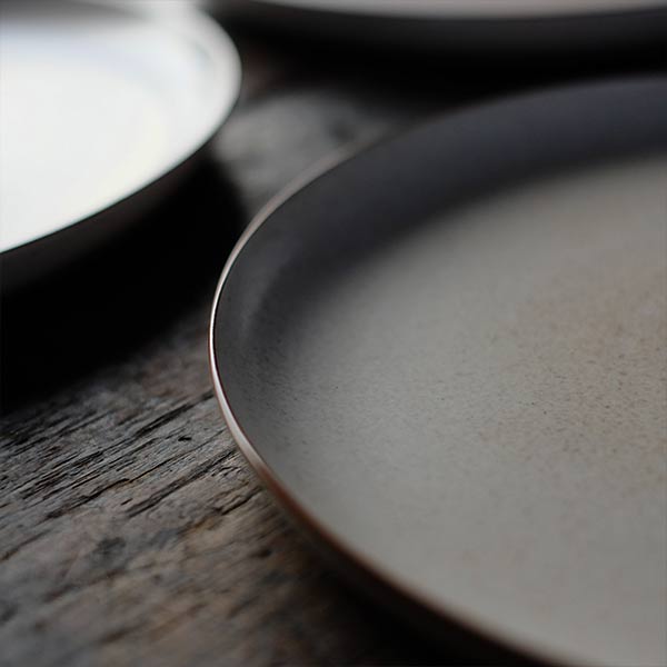 STONEWARE Large Plate φ27cm (Deadstock)