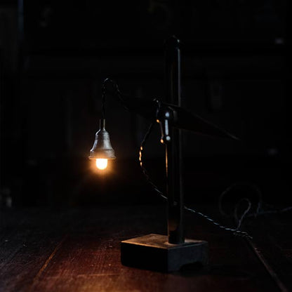 A small lamp made with Tuscan