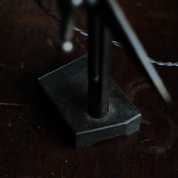 A small lamp made with Tuscan