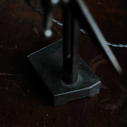 A small lamp made with Tuscan