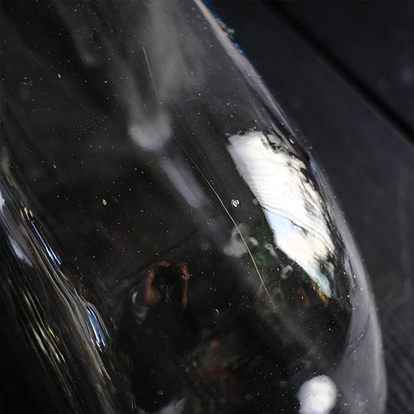 Tobacco shop glass bottle