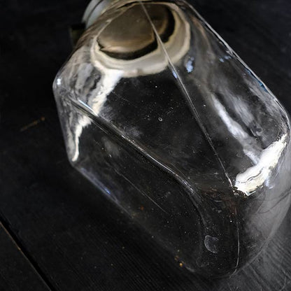 Tobacco shop glass bottle