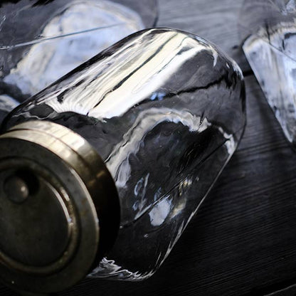 Tobacco shop glass bottle