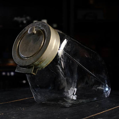 Tobacco shop glass bottle