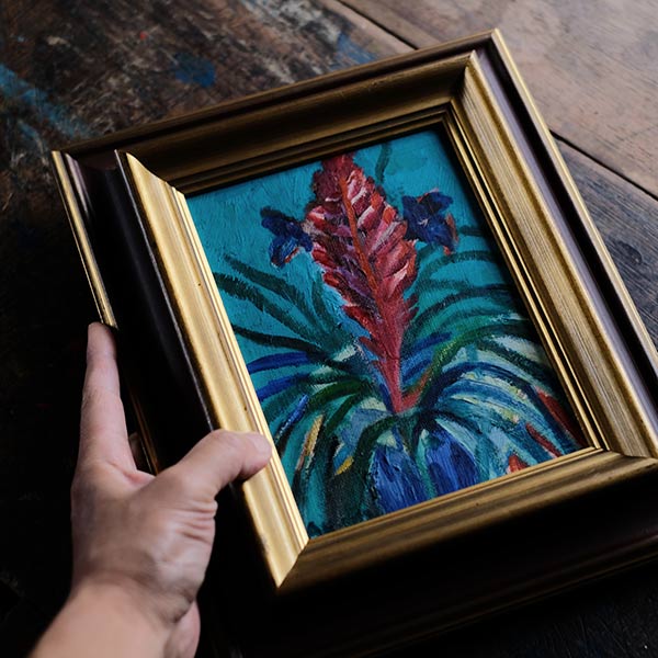 Oil painting "Tropical Flowers"