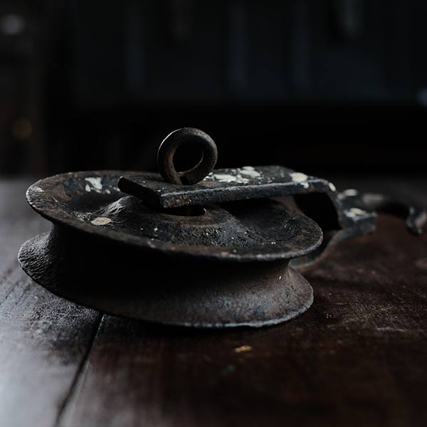 Cast iron pulley