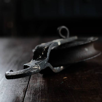 Cast iron pulley