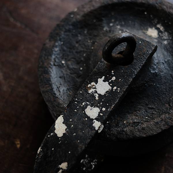 Cast iron pulley