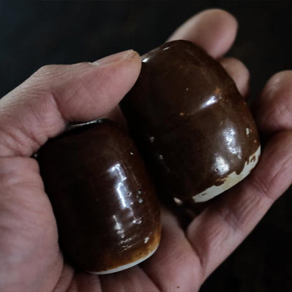 陶器の沈子（ちんし）