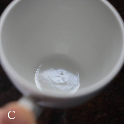 White porcelain coffee cup (deadstock)