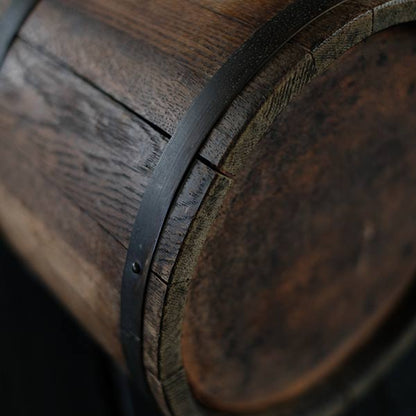 Wooden barrels used to make butter