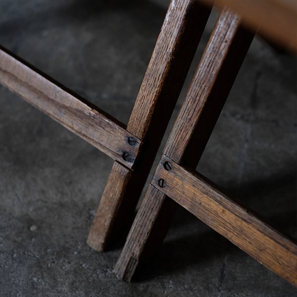 Wooden folding chair