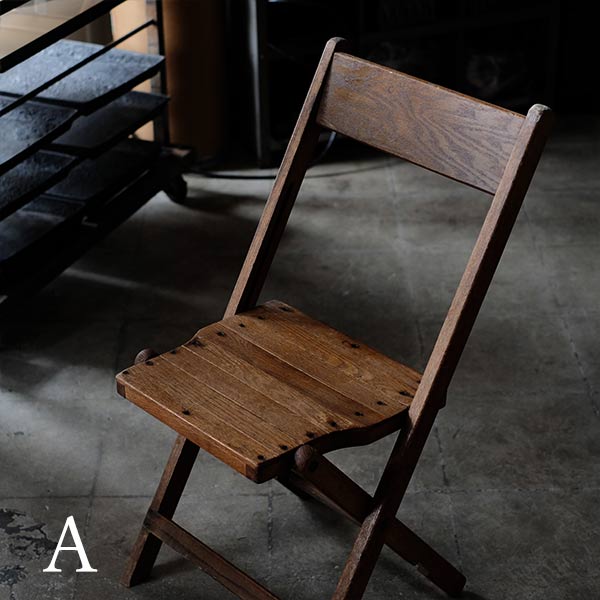 Wooden folding chair