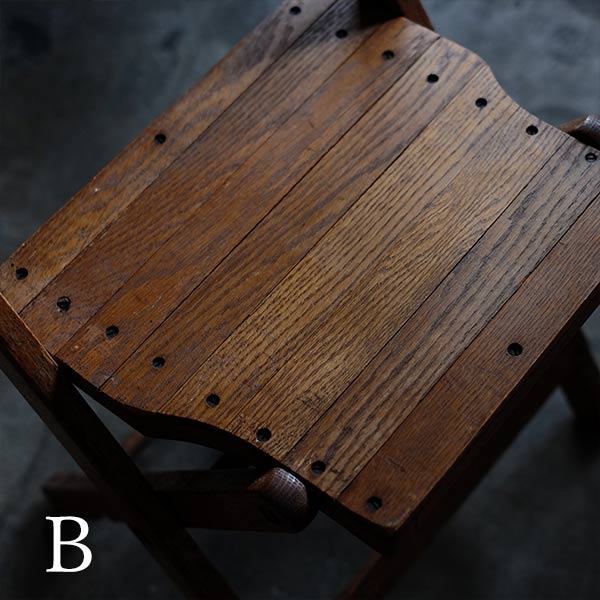 Wooden folding chair
