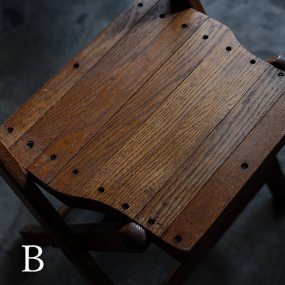 Wooden folding chair