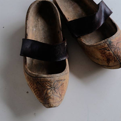 French wooden shoes