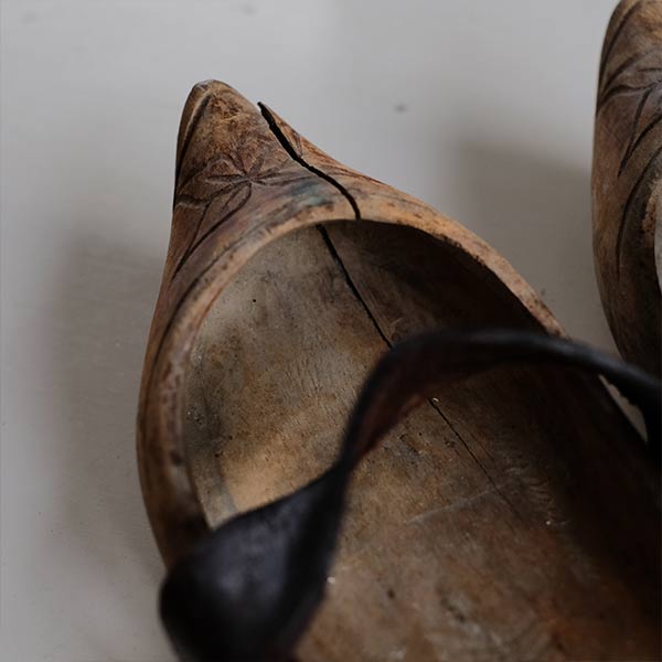 French wooden shoes