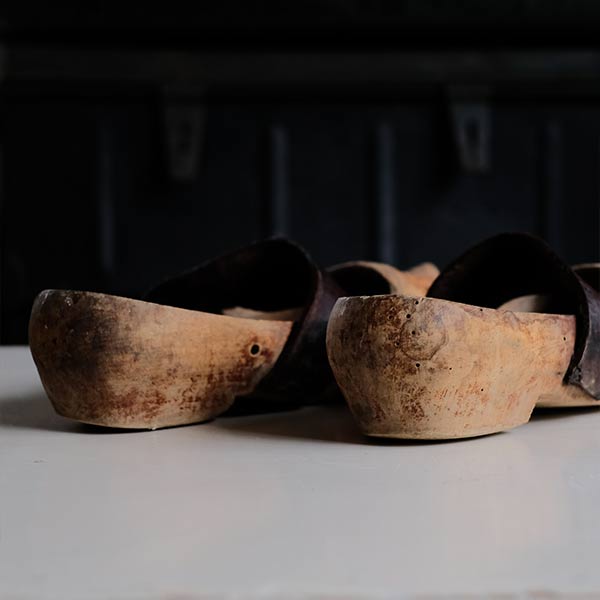 French wooden shoes
