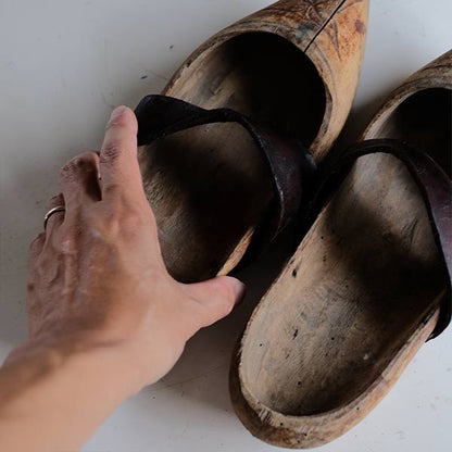 French wooden shoes