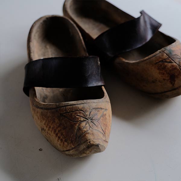 French wooden shoes