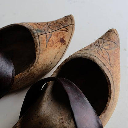 French wooden shoes