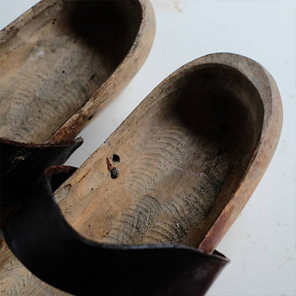 French wooden shoes