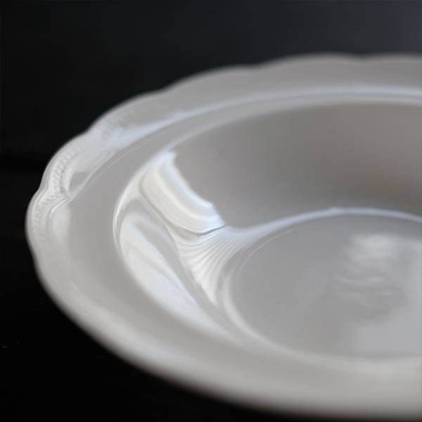 山庄製陶所 IRONSTONE 深皿 φ18cm